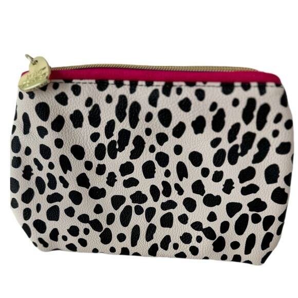 Betsey Johnson Leopard Print Zippered Pouch Case - Picture 4 of 8